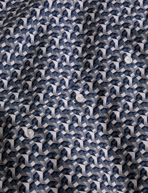 Printed Shirt | DARK NAVY