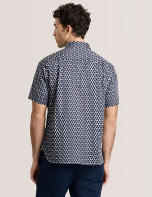 Printed Shirt | DARK NAVY