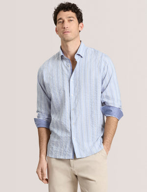 STRIPE SHIRT | LIGHT BLUE