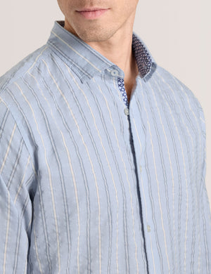STRIPE SHIRT | LIGHT BLUE