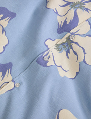 PRINTED SHIRT | LT-BLUE