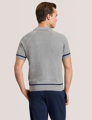 SWEATER POLO | GREY