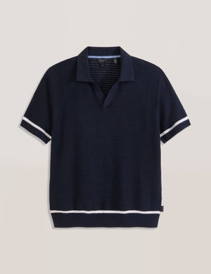 SWEATER POLO | NAVY
