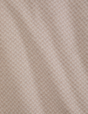 HERRINGBONE SWEATER | TAUPE