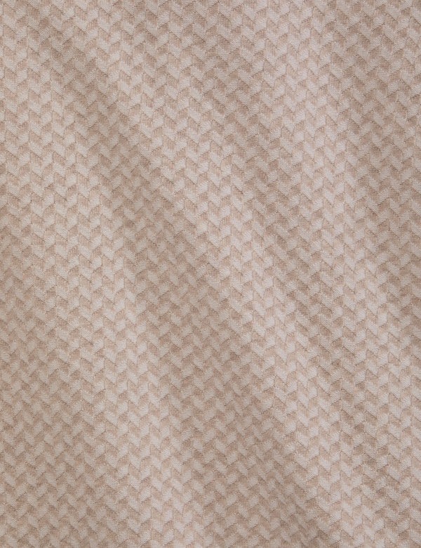 HERRINGBONE SWEATER | TAUPE