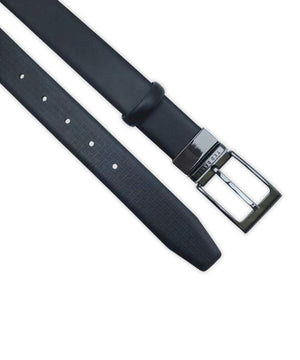 LOGO REVERSIBLE BELT | BLACK