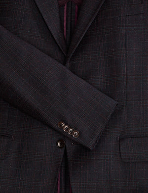 WINFRED | BURGUNDY-BLUE