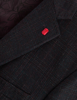 WINFRED | BURGUNDY-BLUE