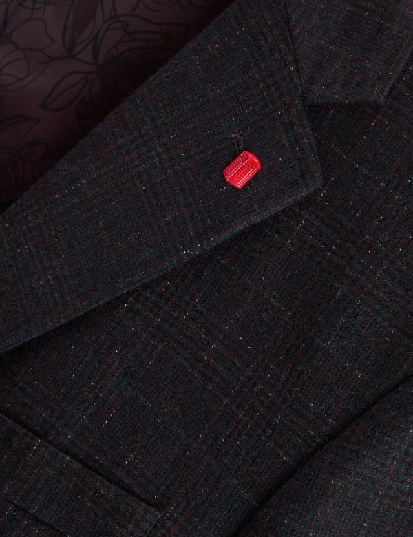 WINFRED | BURGUNDY-BLUE