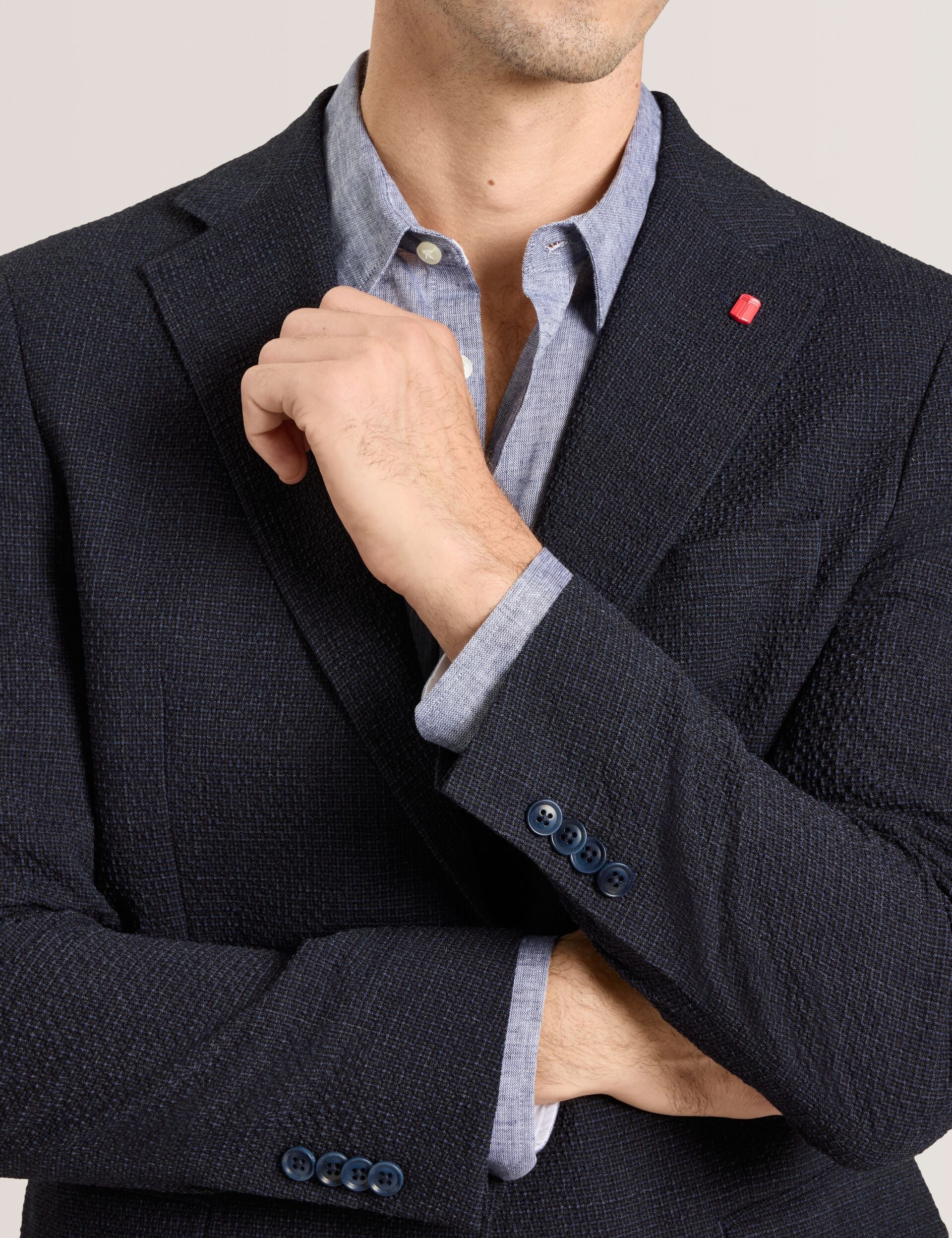 Textured Weave Wool Blend Blazer | Winfred | Ted Baker US