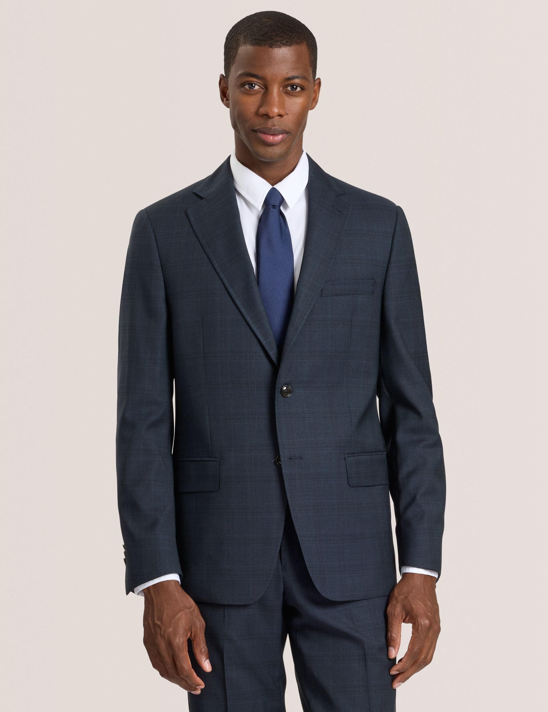 【再値下げ半額！】新品未使用 TED BAKER 上下スーツ・ダークブルー 再値下げ半額！】新品未使用 TED BAKER 上下スーツ・ダークブルー