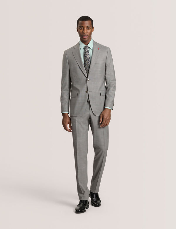 WRIGHT-CHECK | MID GREY