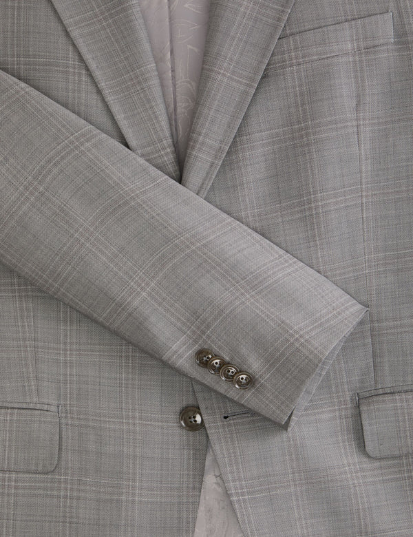 WRIGHT-CHECK | MID GREY