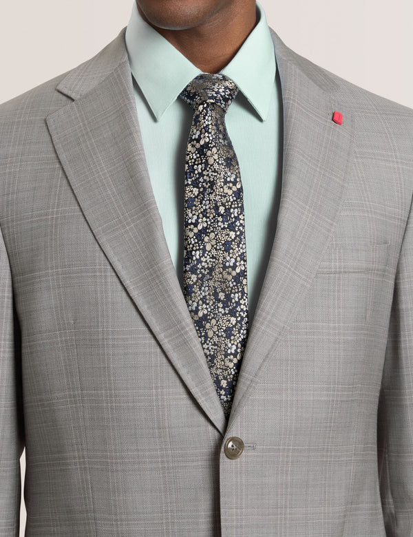 WRIGHT-CHECK | MID GREY