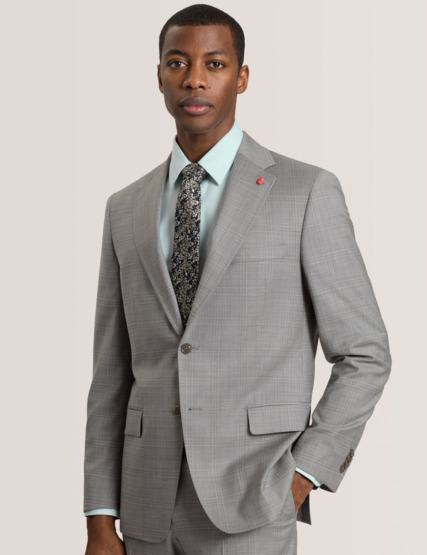 WRIGHT-CHECK | MID GREY
