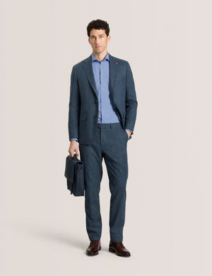 WRIGHT-CHECK | TEAL BLUE