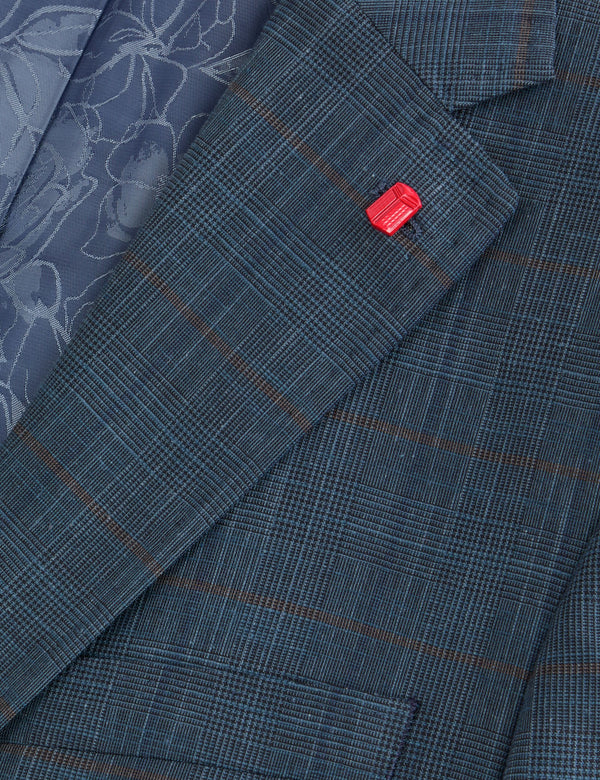 WRIGHT-CHECK | TEAL BLUE