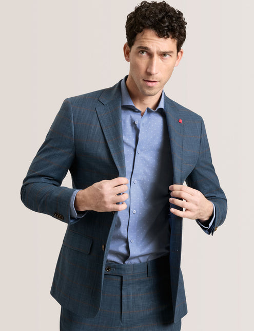 WRIGHT-CHECK | TEAL BLUE