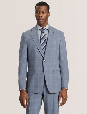 WRIGHT-CHECK | MID BLUE