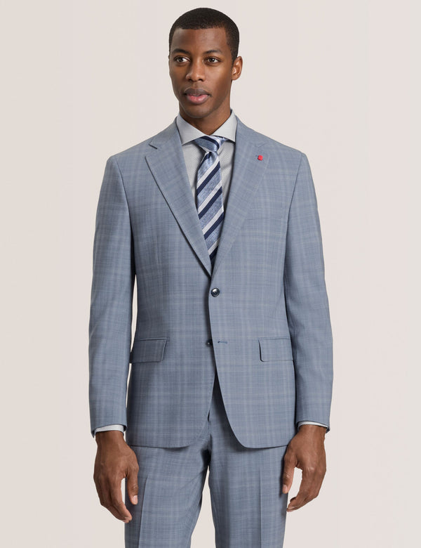 WRIGHT-CHECK | MID BLUE