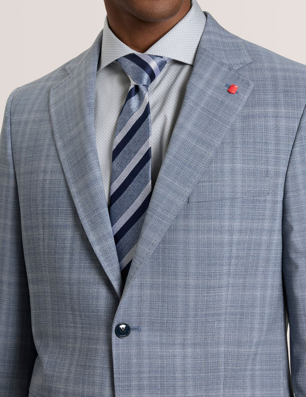 WRIGHT-CHECK | MID BLUE