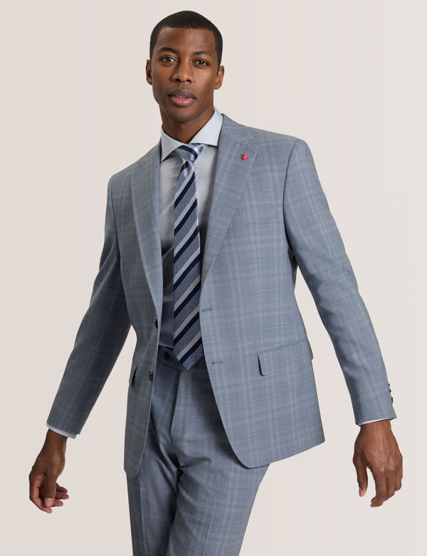 WRIGHT-CHECK | MID BLUE
