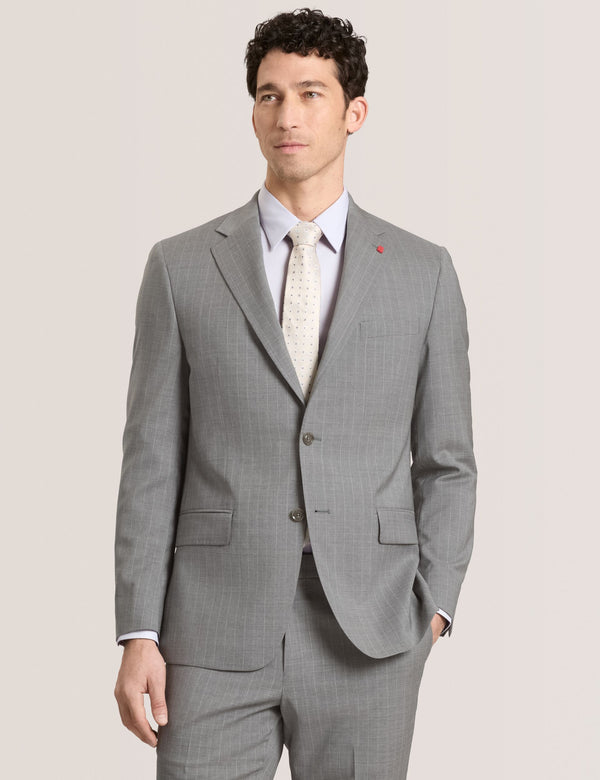 WRIGHT-STRIPE | MID GREY