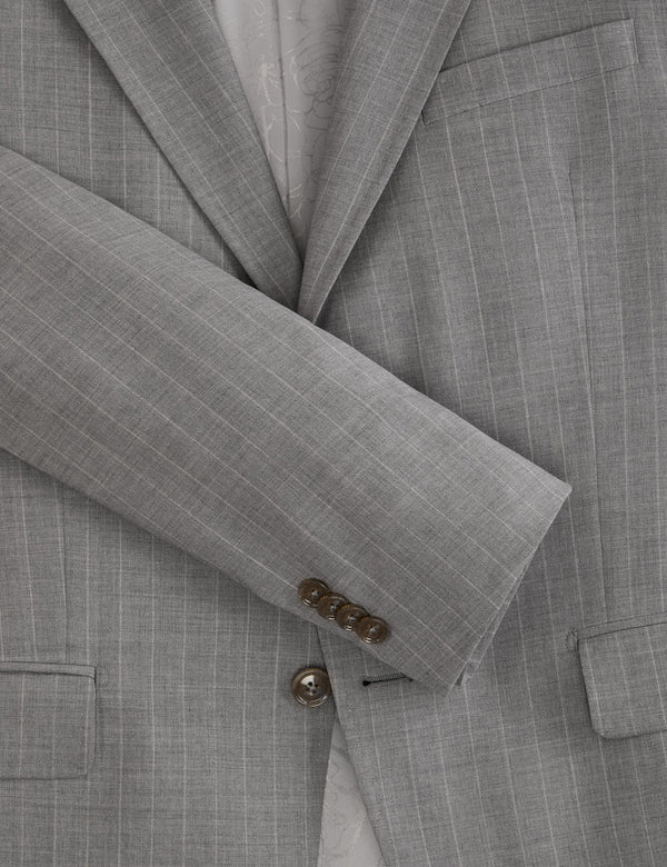 WRIGHT-STRIPE | MID GREY