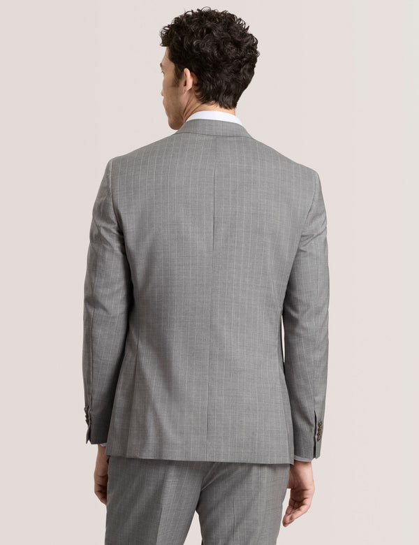WRIGHT-STRIPE | MID GREY