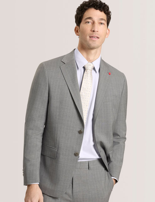 WRIGHT-STRIPE | MID GREY