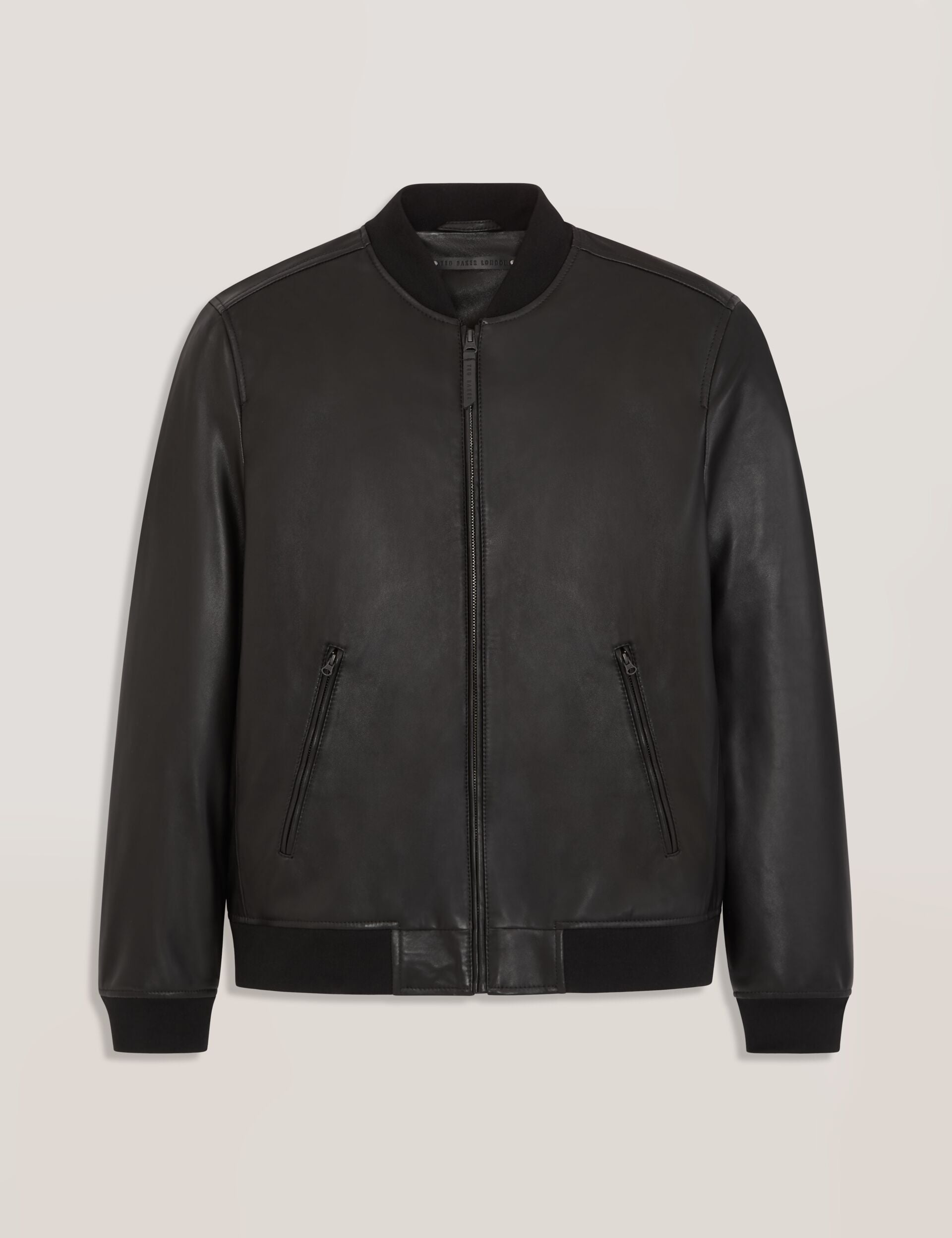 Leather Bomber Jacket | Waggoner | Ted Baker US