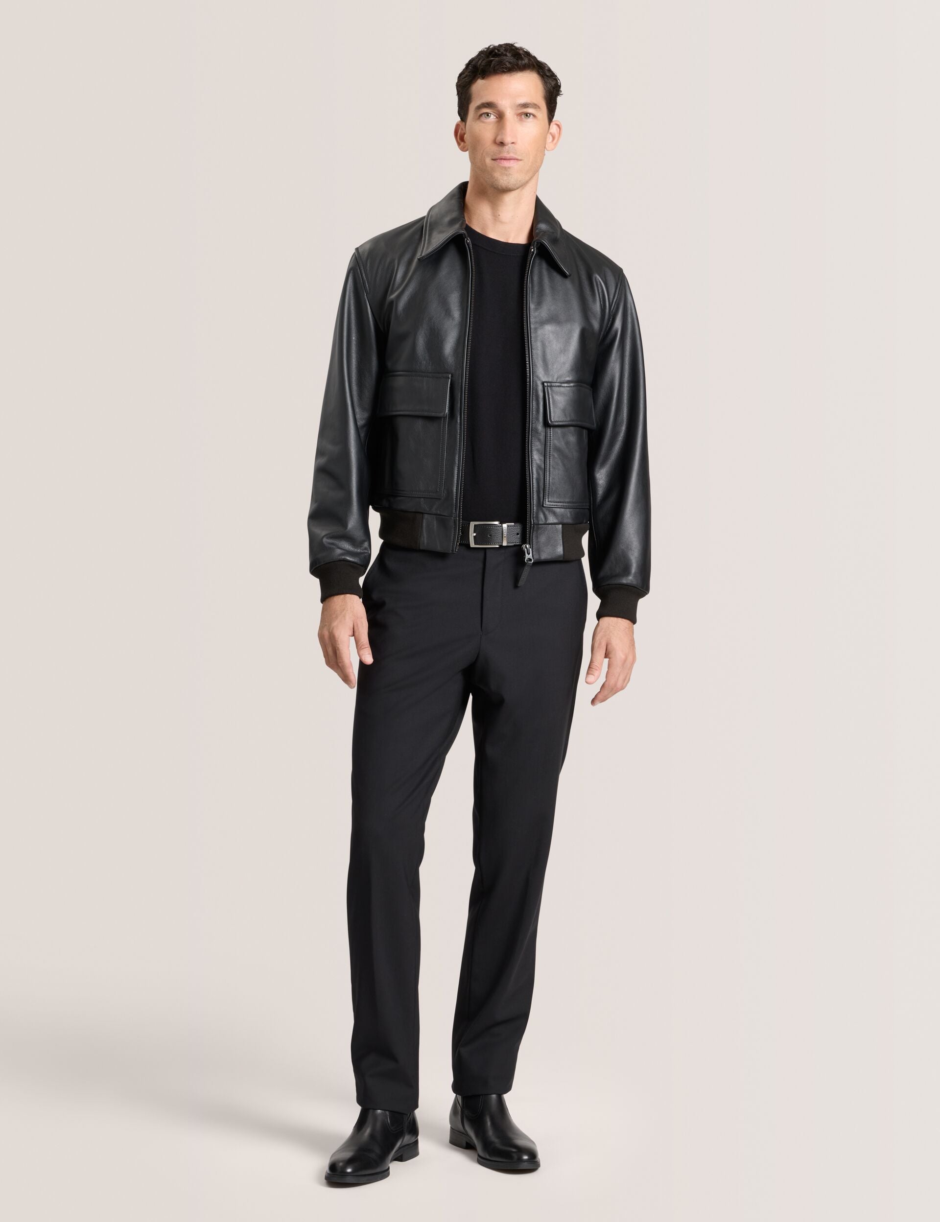 Leather Bomber Jacket | Whistler | Ted Baker US