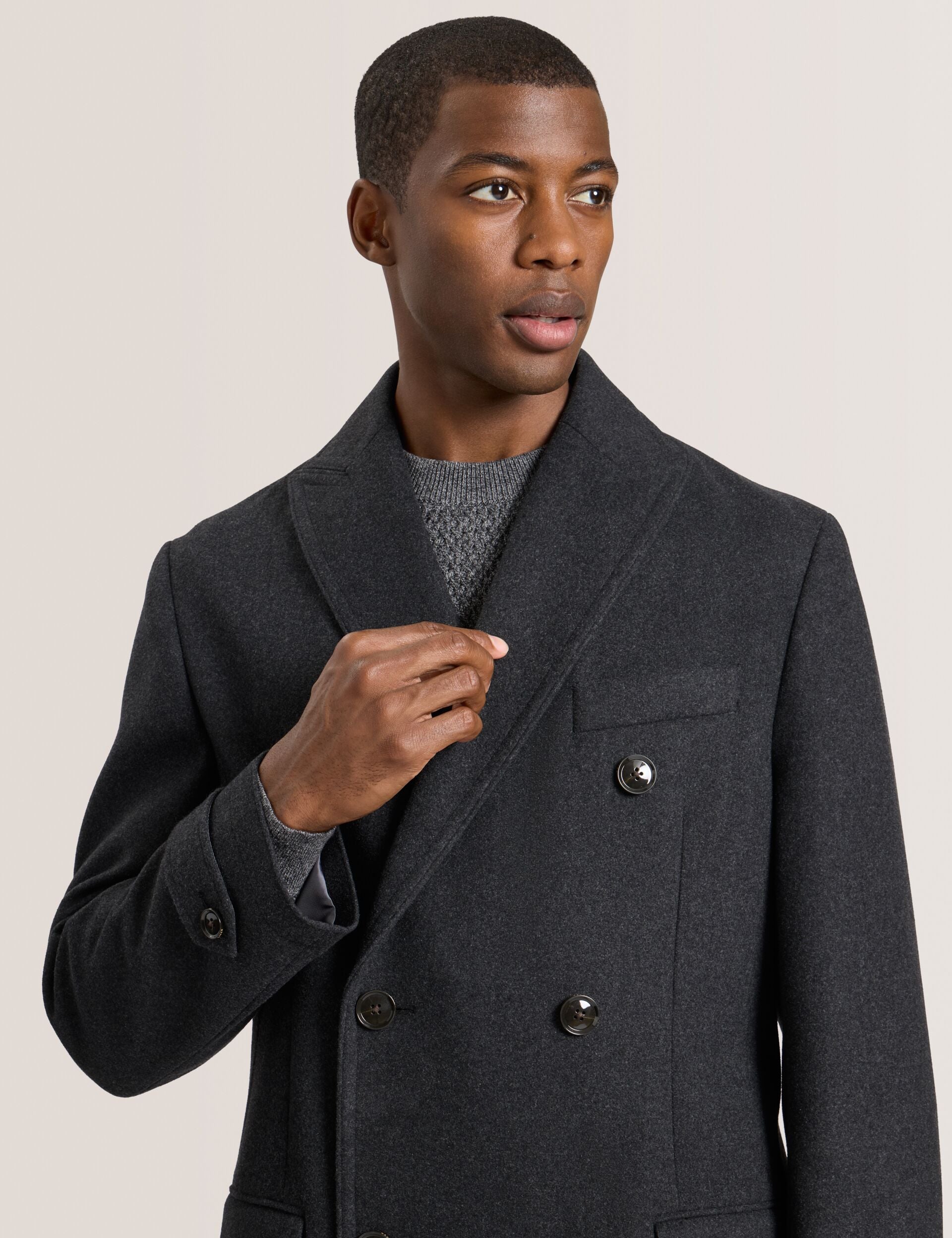 Double Breasted Overcoat | Winthrop | Ted Baker US