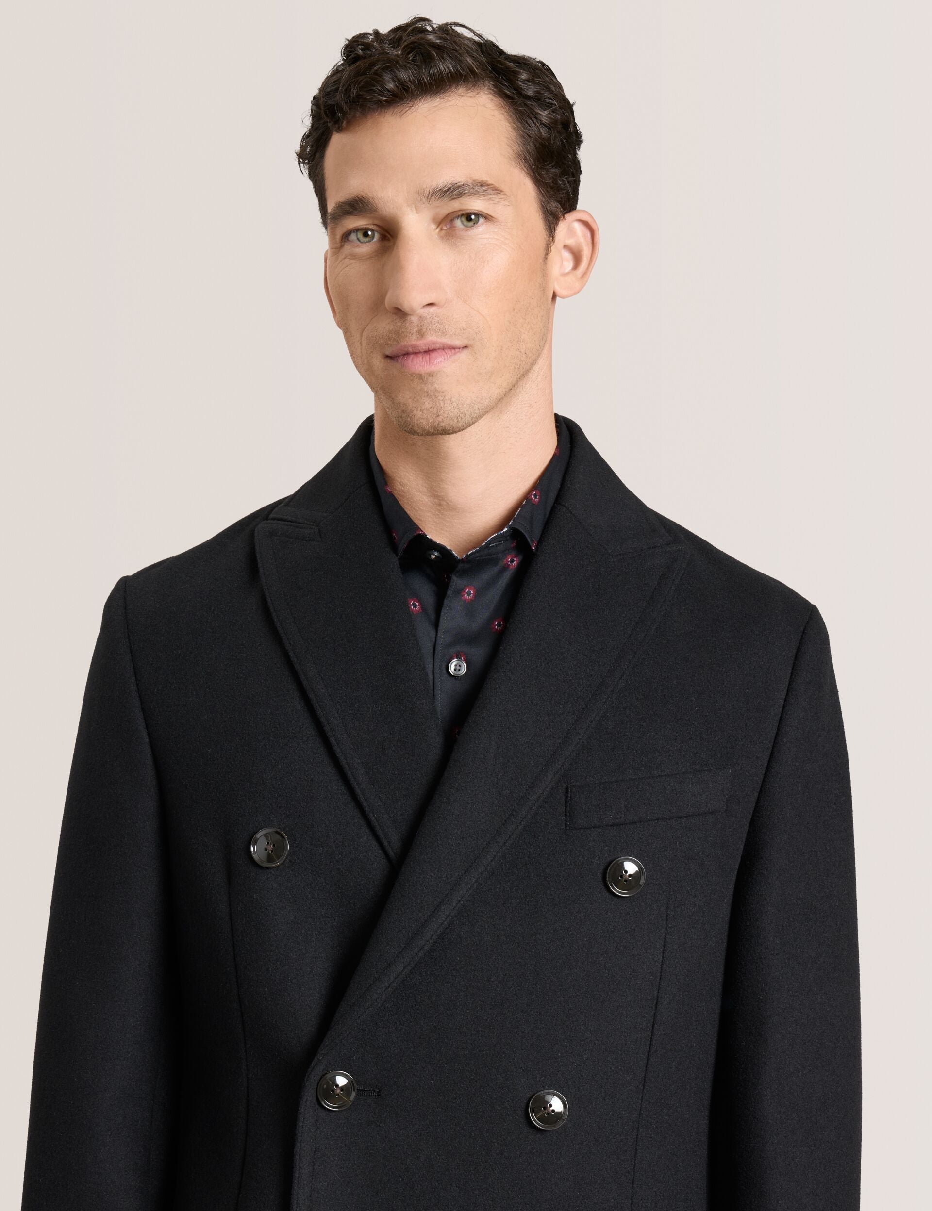 Double Breasted Overcoat | Winthrop | Ted Baker US
