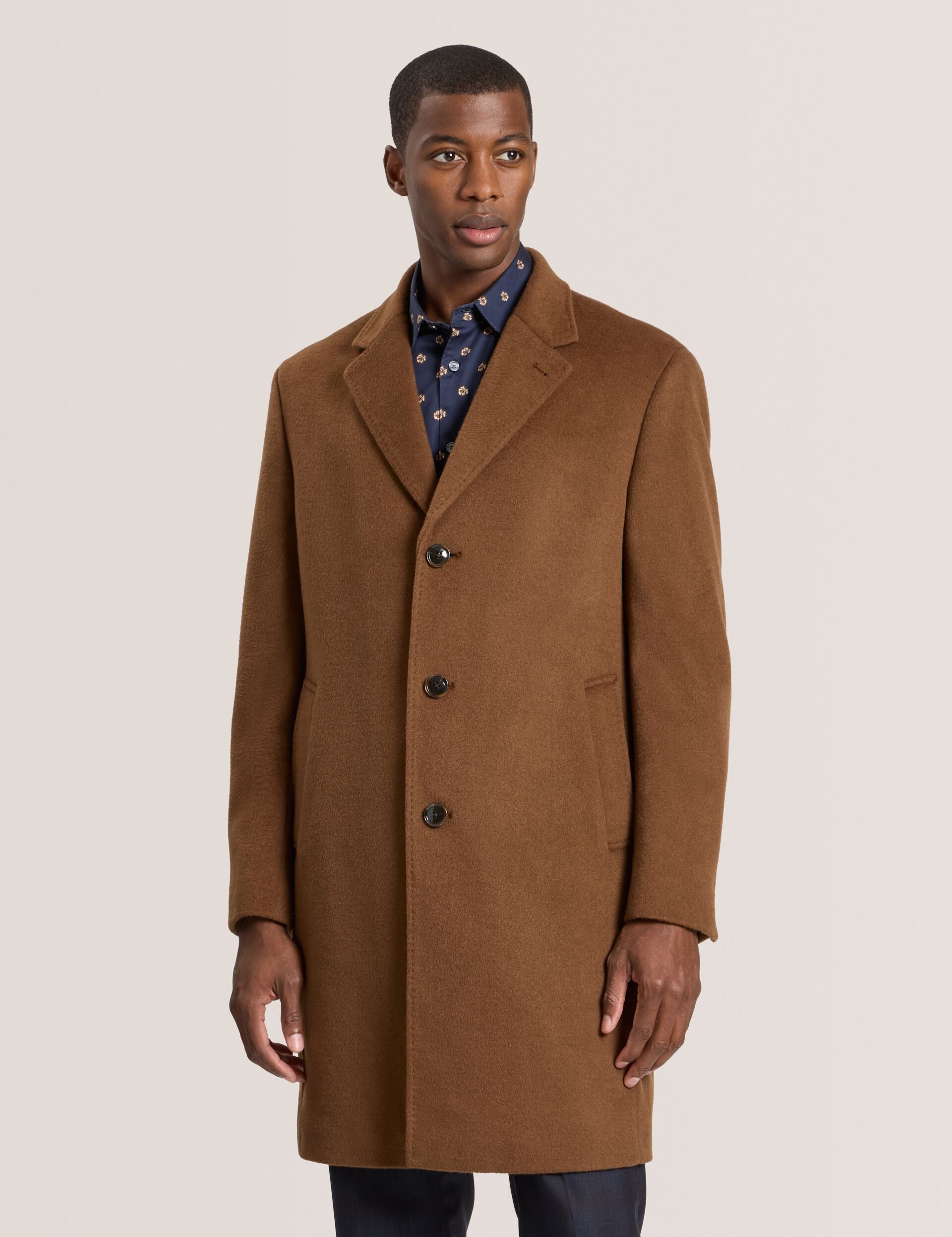 Dk-camel Overcoat | Wystan | Ted Baker US