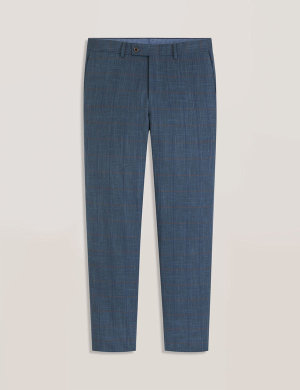 WINTER-CHECK | TEAL BLUE