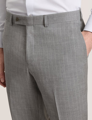 WINTER-STRIPE | MID GREY