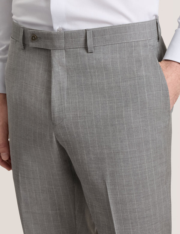 WINTER-STRIPE | MID GREY