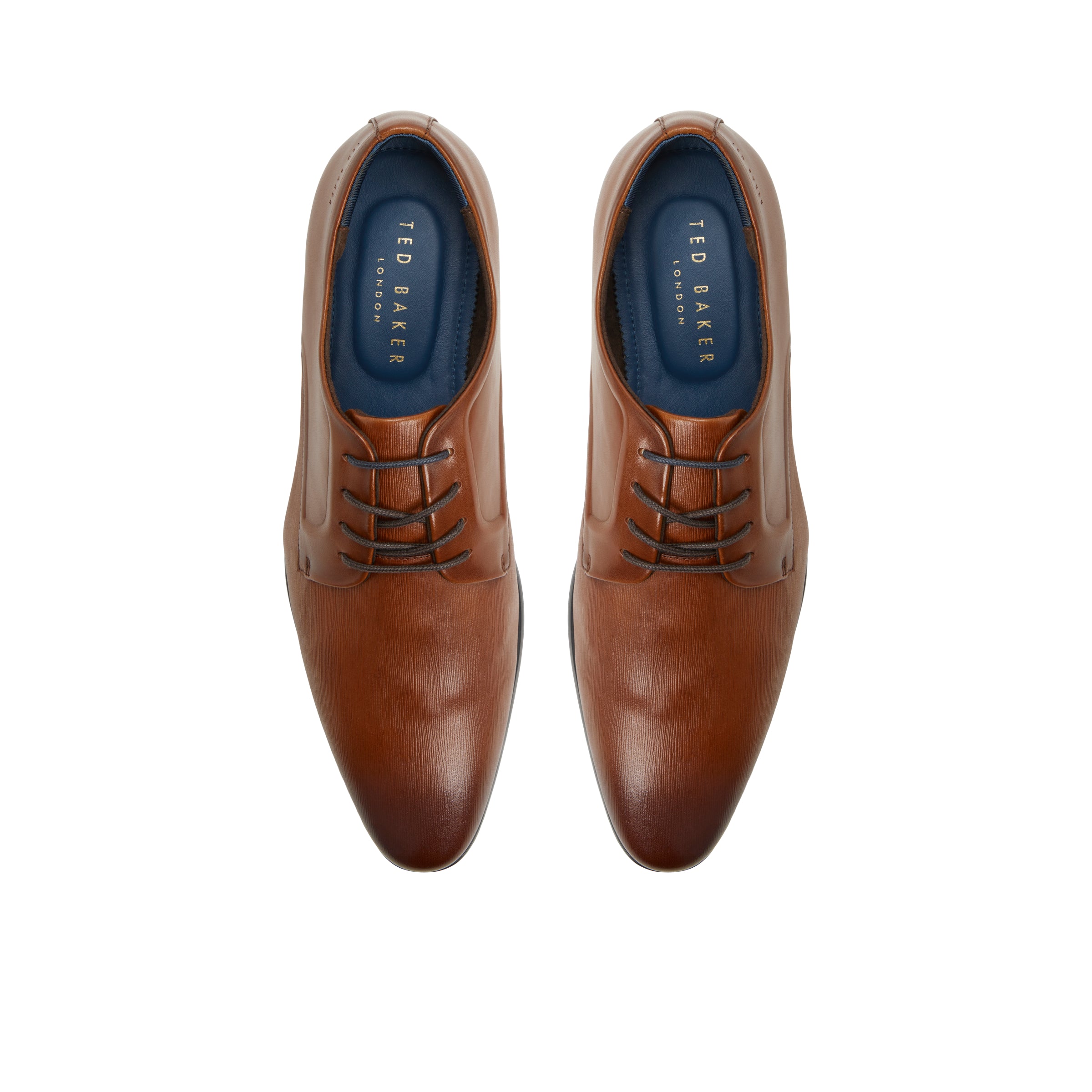 Tan Lace Up Dress Shoe Connor Ted Baker US